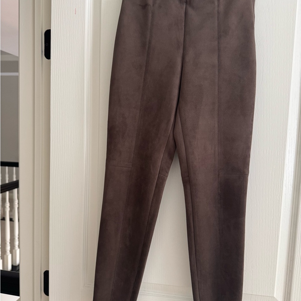 Zara Basic Collection Brown Suede Pant